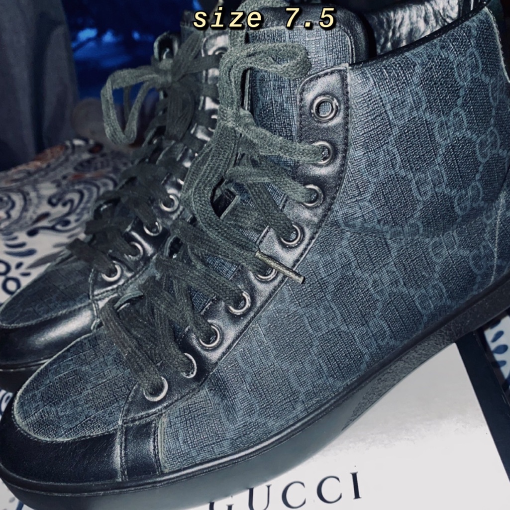 Authentic Men’s Gucci High Tops Size 7.5